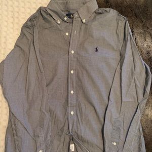 Polo long sleeve button up